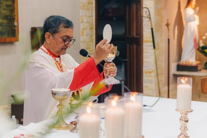 Cardinal Sebastian Francis in Kota Bharu for Holy Week